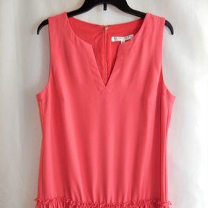 Trini Turk Coral Knit Sleeveless Dress in Size 12
